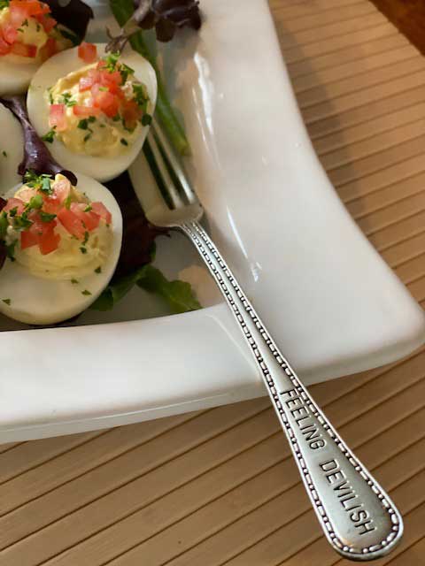 BLT Deviled Eggs