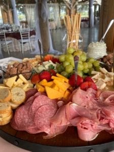 Elegant charcuterie board presentation from Mai Oui