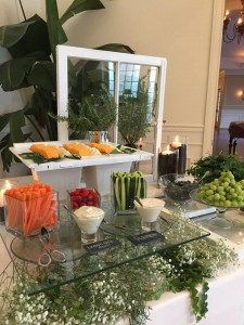 crudite display