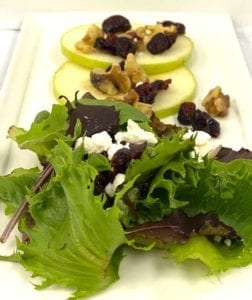 Fresh green apple salad from Mai Oui