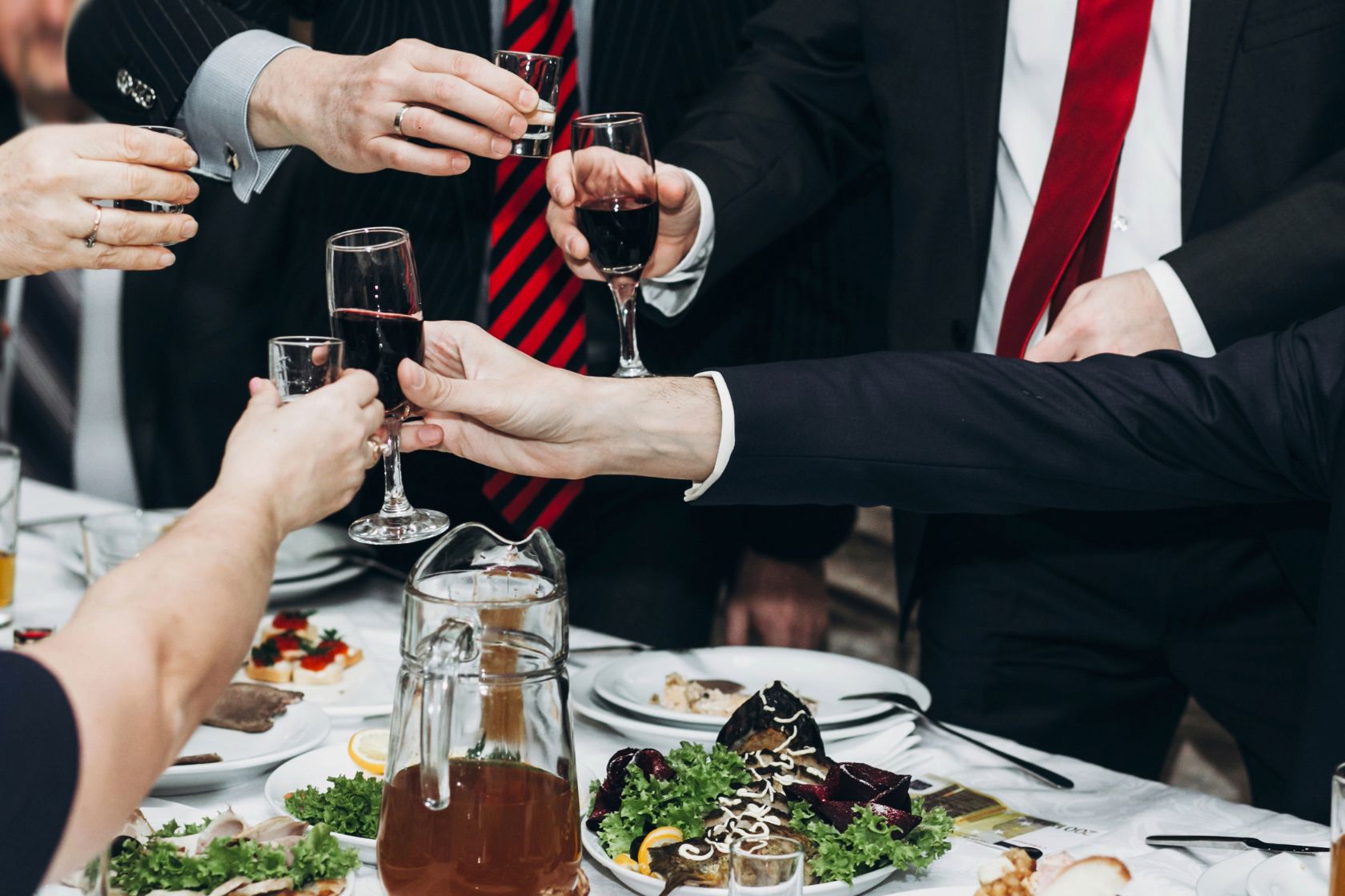 corporate dinner