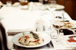 wine and food