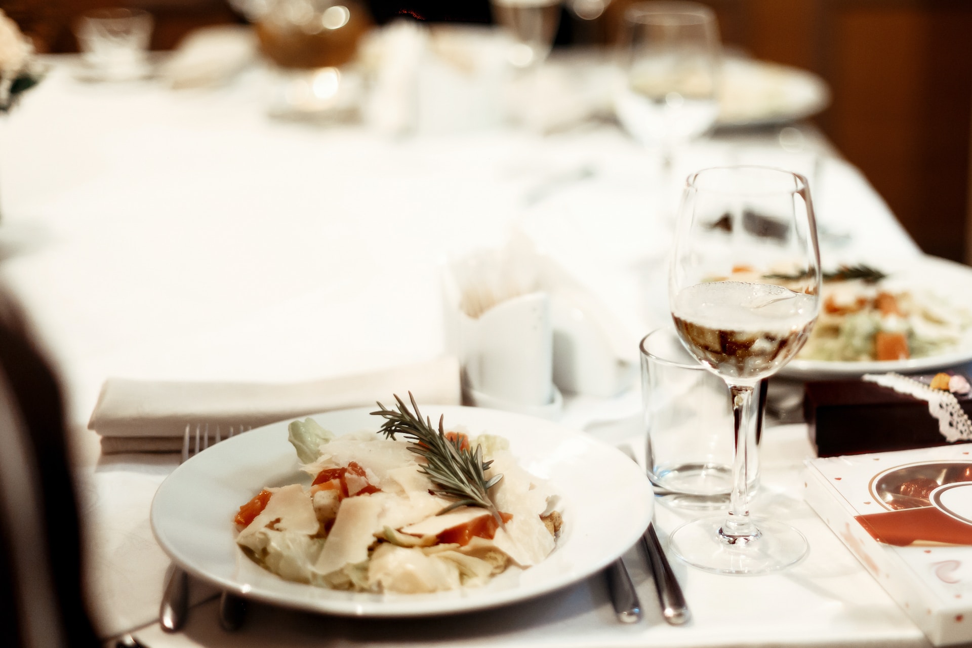 wine and food