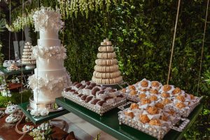 wedding dessert table
