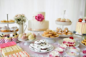 dessert bar