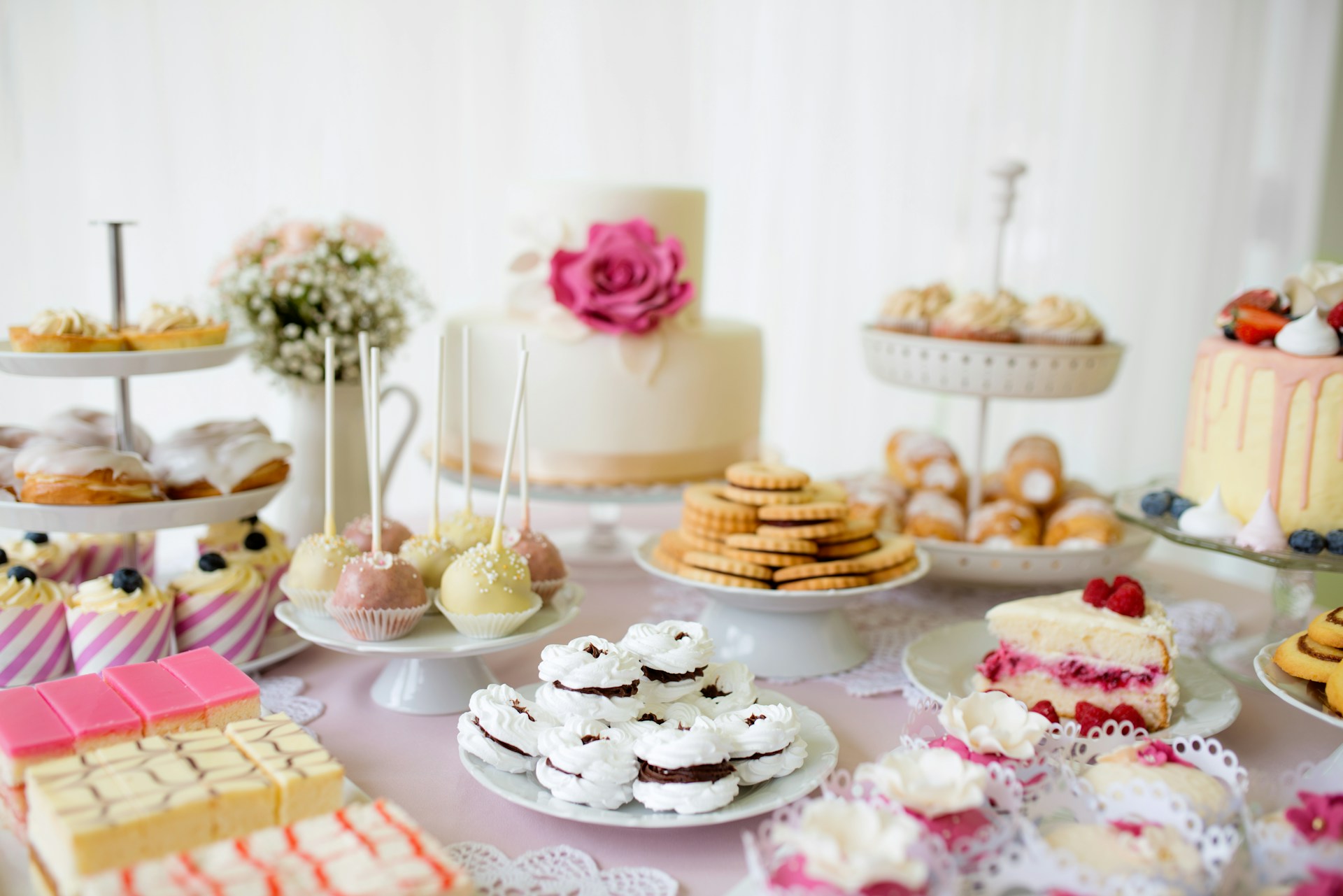 dessert bar