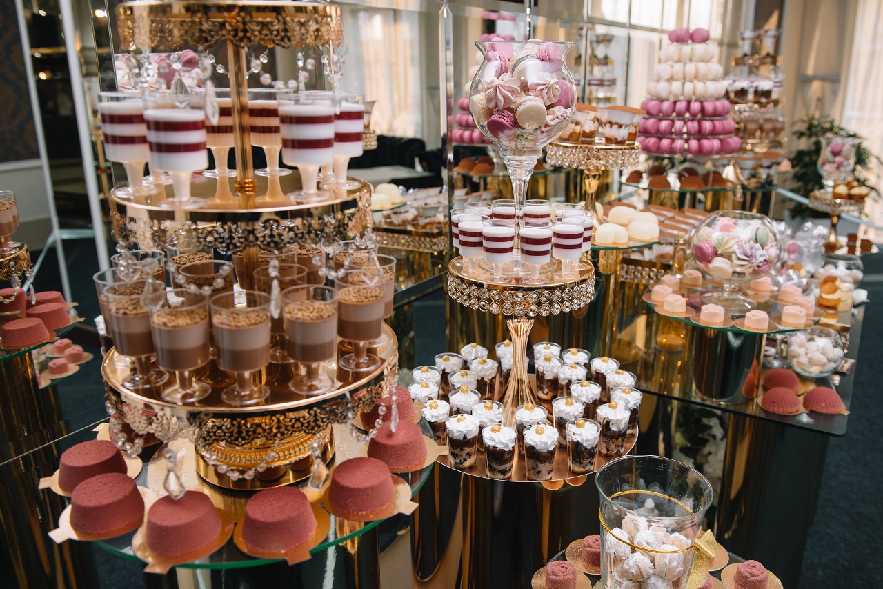dessert bar