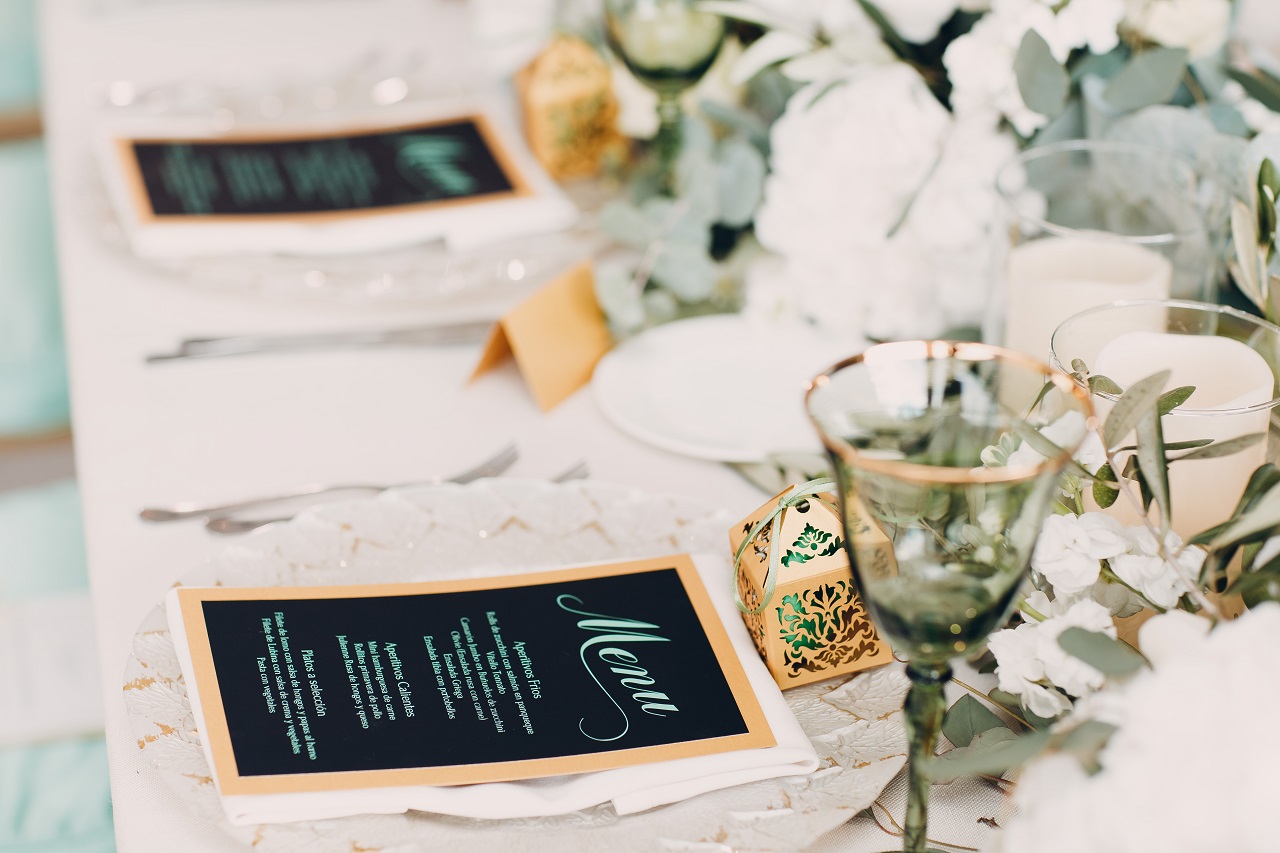 wedding menu