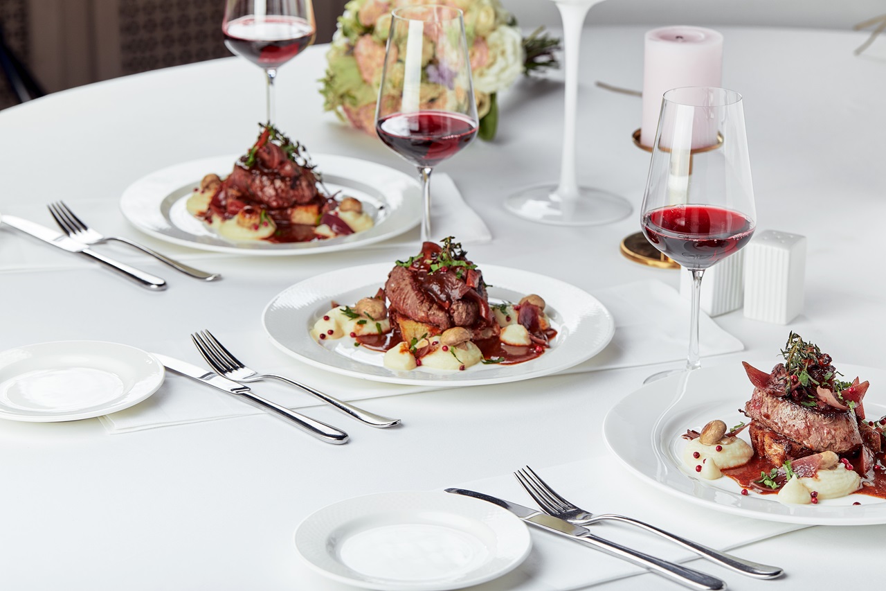 plated dinner