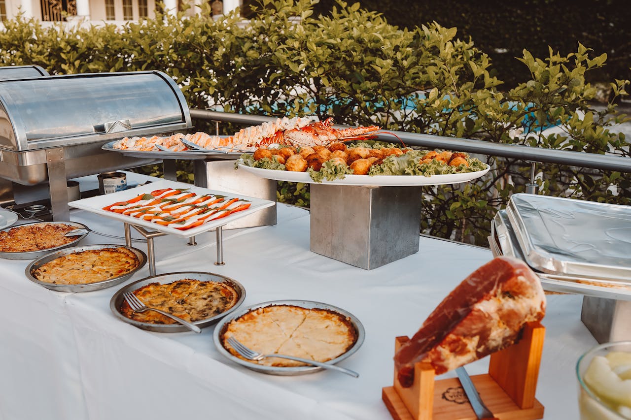 outdoor event catering