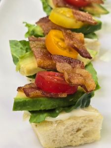 Avocado BLT Bite